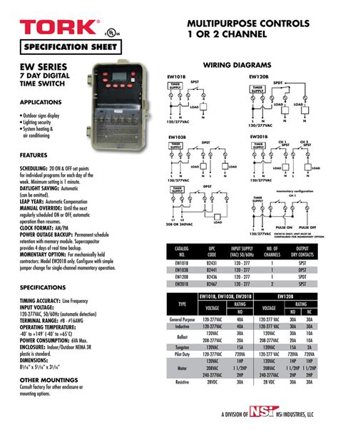 tork digital timer wiring diagram wiring diagram