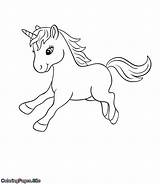 Unicorn Coloring Baby Pages Cute Color Unicorns Colouring Kids Print Books Printable Outline Site Coloringpages Online Preschool Gif Activities Posters sketch template