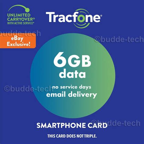 Tracfone Smartphone Plan 6gb Data Only Quick Added Directly To Your