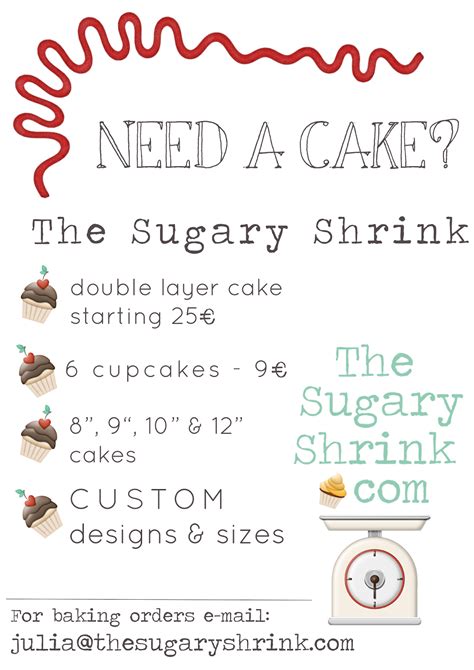 sugary shrink order  cake