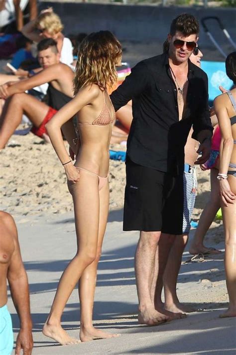 April Love Geary In Bikini On The Beach In St Barts 12 30