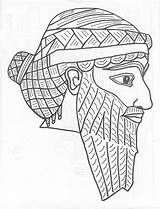 Mesopotamia Sargon Mesopotâmia Antigo Designlooter História Antiga Egito sketch template