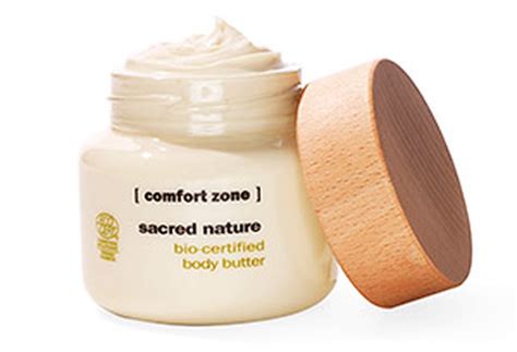 comfort zone sacred nature bio certified body butter