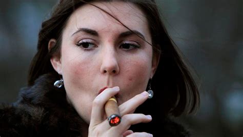 more women are smoking cigars but feminized flavors can come with a risk