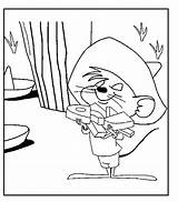 Speedy Gonzales Coloring Pages Looney Tunes Printable Amazing Colouring Getdrawings Getcolorings Popular Color sketch template