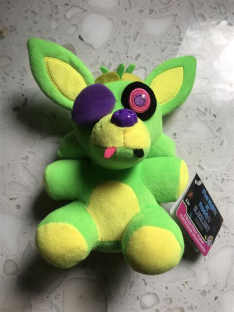 Funko Five Nights At Freddy S Blacklight Set Of 6 Plushies For Sale