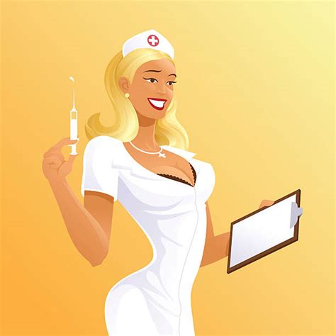 cartoon of sexy nurse illustrations royalty free vector graphics