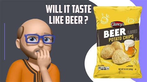 clancys beer flavored potato chips youtube