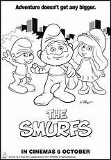 Smurfs Schtroumpfs Schtroumpf Smurf Coloriages Pour Kids Colorier Enfants Animés Précédent Livres Bandes sketch template