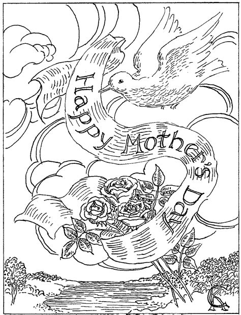 mothers day coloring pages happy mothers day coloring book coloring