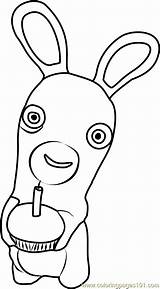 Coloring Rabbid Rabbids Invasion Pages Bomb Mario Print Color Getdrawings Coloringpages101 Designlooter Getcolorings Template Pdf sketch template