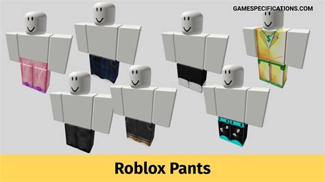 top  roblox pants   time  aesthetic   selling game specifications