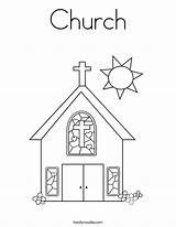 Coloring Church Pages Jesus Family Holy Bible Spirit Sunday School Color Sheets Iglesia Colouring Kids Printable Clipart Crafts Twistynoodle Noodle sketch template