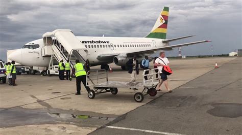 tripreport air zimbabwe economy victoria falls harare boeing    wpa youtube