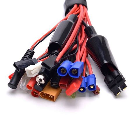 rc lipo battery charger adapter connector splitter wire octopus  cm  ebay