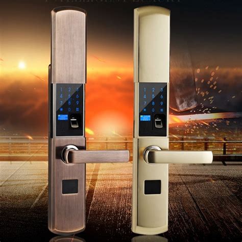nieuwe security intelligente deurslot biometrische vingerafdruk slot digitale lock