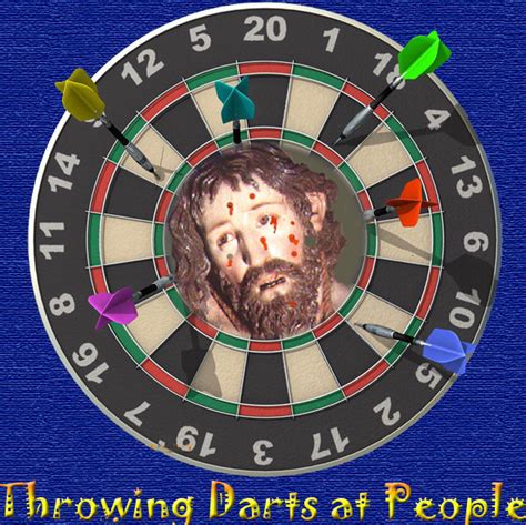 throwing darts   people