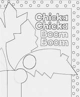 Chicka Boom Fuji sketch template