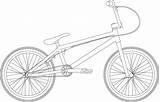 Bmx Bike Coloring Template Pages Mountain Bicycle Hot Bikes Online Popular Deviantart Coloringhome Favourites Add Kids sketch template