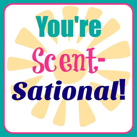 youre scent sational gift idea  printable tag mama cheapsmama