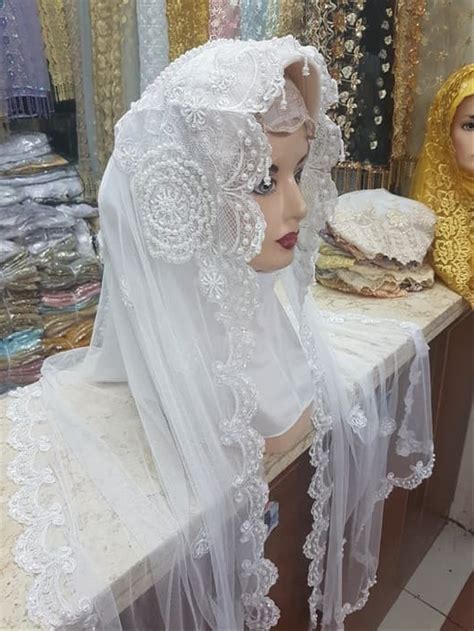 model hijab syari  akad nikah style hijab terbaru