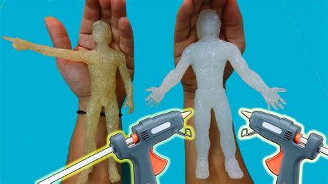 Sculpting A Human Body Using Only A Hot Glue Gun Youtube
