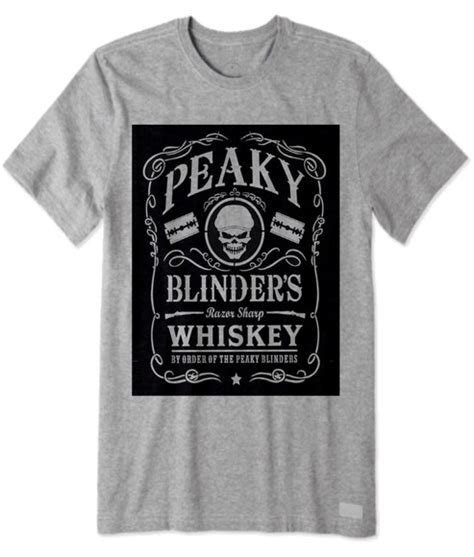 Camiseta De Series Masculina Peaky Blinders Elo7