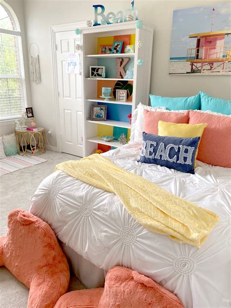 teen girl beach themed bedroom inspiration decorating tips bellagrey designs