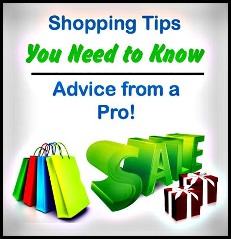 shopping tips     advice   pro