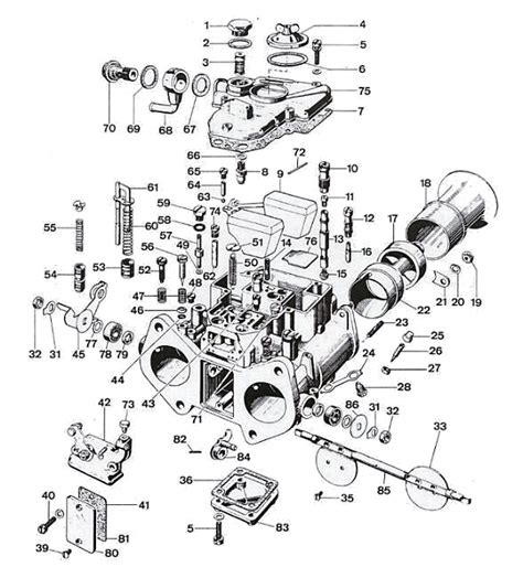 weber  dcoe carburetor setup   library  mg experience