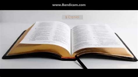 biblia la rand  cronici capitolul  youtube