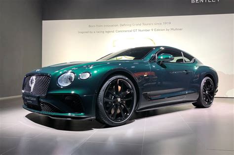 bentley celebrates  centenary   continental gt number  edition