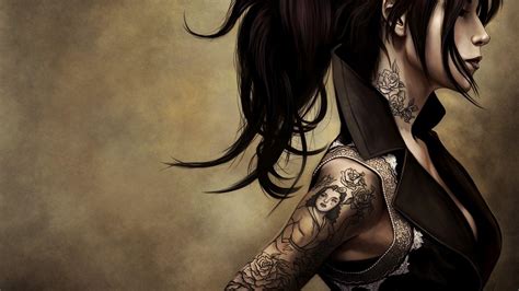 Girls Tattoo Wallpapers Top Free Girls Tattoo Backgrounds