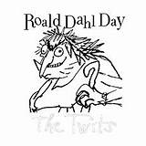 Dahl Roald Twits Quentin Twit Crocodile Bfg Toddlers sketch template