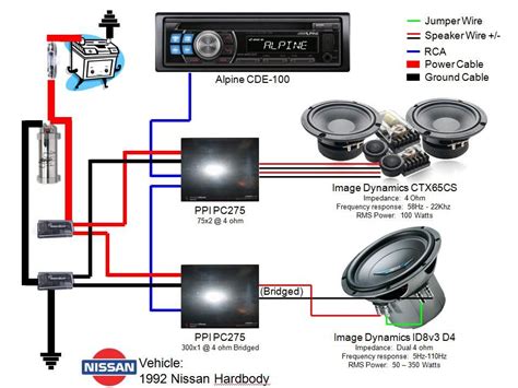 car stereo speaker wiring diagram car stereo systems sound system car car stereo