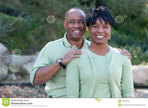Attractive Happy African American Couple Royalty Free