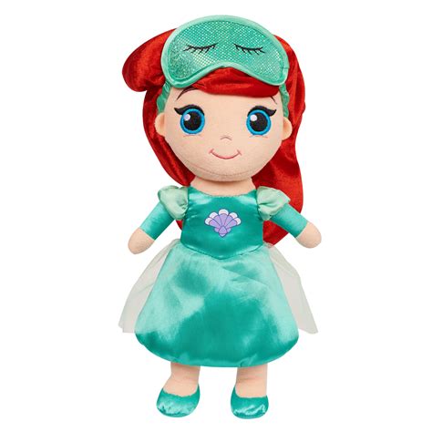 original disney   mermaid ariel sleeping princess plush