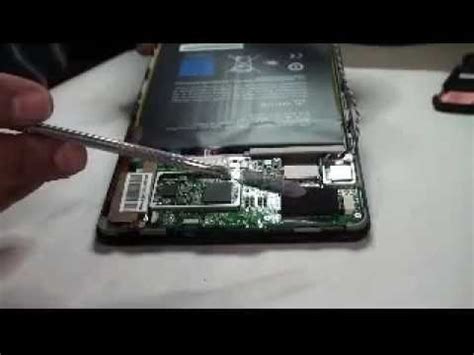 Amazon Kindle Fire 7" disassembly usb port power jack