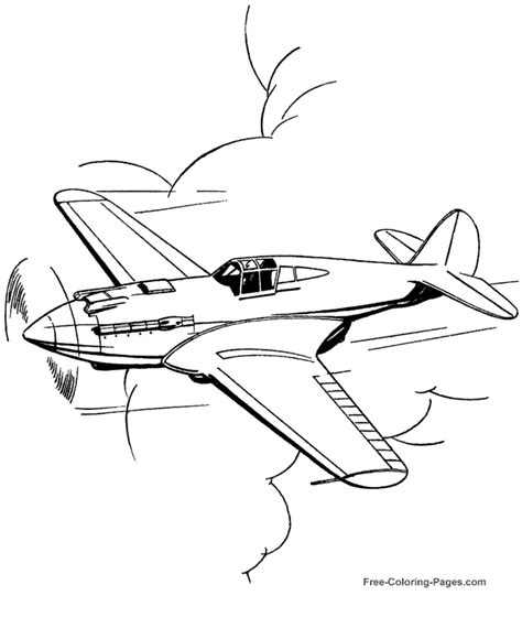 coloring pages  airplanes  print  color