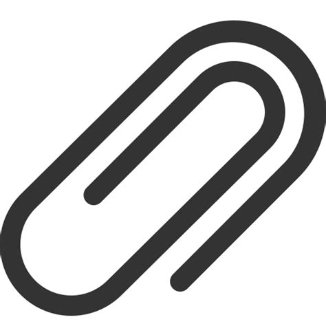 attachment clip paper icon