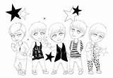 Shinee Printablecolouringpages sketch template