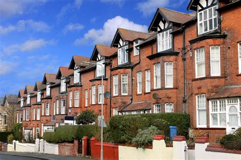 terraced houses stock image image  dwellings terraced