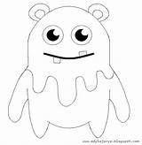 Class Colorear Para Dojo Classdojo Coloring Pages Monstruos Monsters Template Infantiles Visitar sketch template