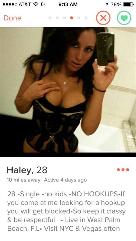 Chris Spags On Twitter This Girl S Tinder Profile Sums