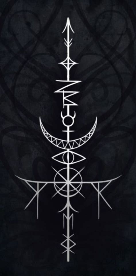 powerful sigil signs   aspects  life bored art rune
