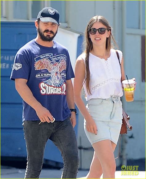 Shia Labeouf And Girlfriend Mia Goth Are Lemonade Lunch Lovers Photo