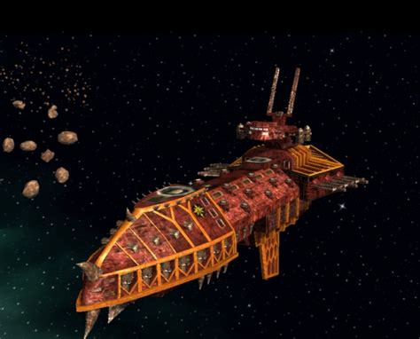 repulsive grand cruiser image warhammer  fire   sky dead