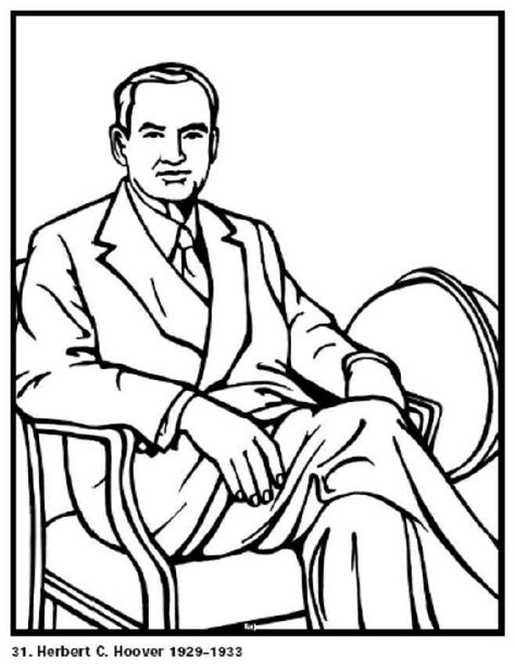 printable coloring pages presidents pietercabe
