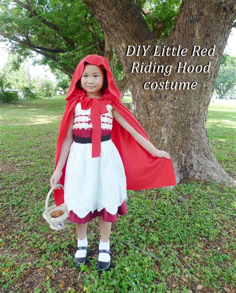 mrsmommyholic diy  red riding hood costume