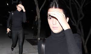 kendall jenner goes for cat burglar style in a black roll